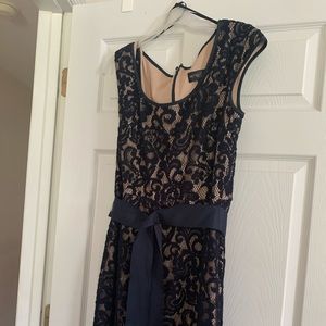 Beautiful navy blue gown